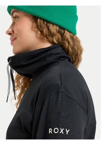 Roxy Bluza techniczna Vertere Full Zip ERJFT04974 Czarny Regular Fit. Kolor: czarny. Materiał: syntetyk #7