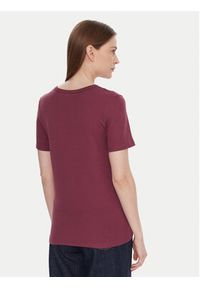 United Colors of Benetton - United Colors Of Benetton T-Shirt 3GA2E16A0 Fioletowy Regular Fit. Kolor: fioletowy. Materiał: bawełna