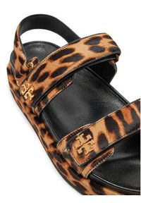 Tory Burch Sandały 165479 Brązowy. Kolor: brązowy. Materiał: skóra #4