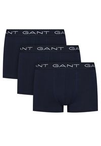 GANT - Gant Komplet 3 par bokserek 900023003 Granatowy. Kolor: niebieski. Materiał: bawełna