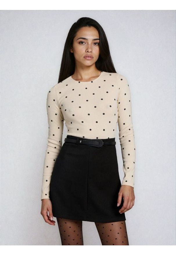 Sinsay - Bawełniane body w kropki - wielobarwny. Materiał: bawełna. Wzór: kropki