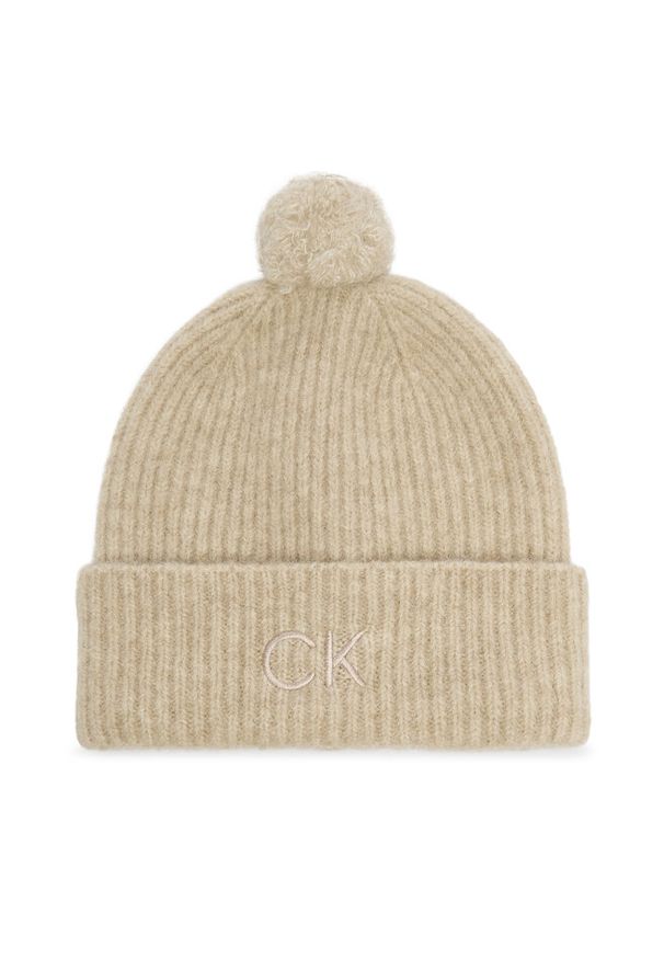 Czapka Calvin Klein. Kolor: beżowy