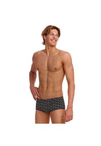 FUNKITA - Kąpielówki męskie spodenki na basen plażę Funky Trunks Summer Fish. Kolor: szary, zielony