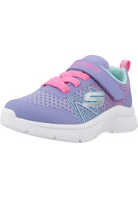 skechers - Tenisówki Skechers Model Swirl Swee Kolor Fioletowy. Kolor: fioletowy. Materiał: tkanina. Model: Skechers Sport. Sport: turystyka piesza