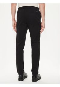 Calvin Klein Chinosy Modern Twill K10K113696 Czarny Slim Fit. Kolor: czarny. Materiał: bawełna #4