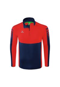 ERIMA - Bluza treningowa Erima Six Wings. Kolor: czerwony, niebieski, wielokolorowy. Materiał: materiał #1