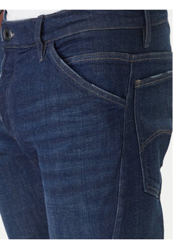 G-Star RAW - G-Star Raw Jeansy Kitoh 3D D27395-D441 Granatowy Slim Fit. Kolor: niebieski. Materiał: bawełna