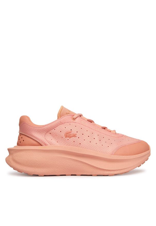 Sneakersy Lacoste. Kolor: różowy. Sport: bieganie
