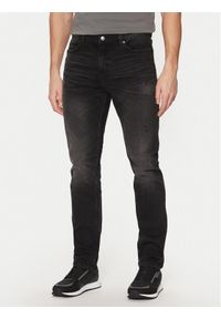 Hugo - HUGO Jeansy 50530597 Czarny Slim Fit. Kolor: czarny