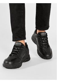 skechers - Skechers Sneakersy Redwick 51896/BBK Czarny. Kolor: czarny. Materiał: skóra, syntetyk #5