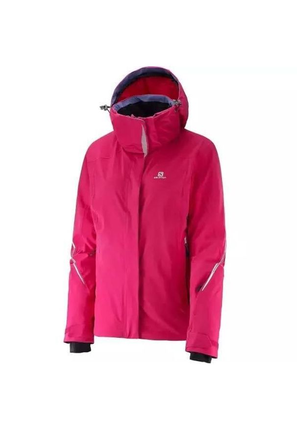 salomon - Kurtka narciarska damska Salomon Brilliant 20K/20K. Kolor: różowy. Sezon: zima. Sport: narciarstwo