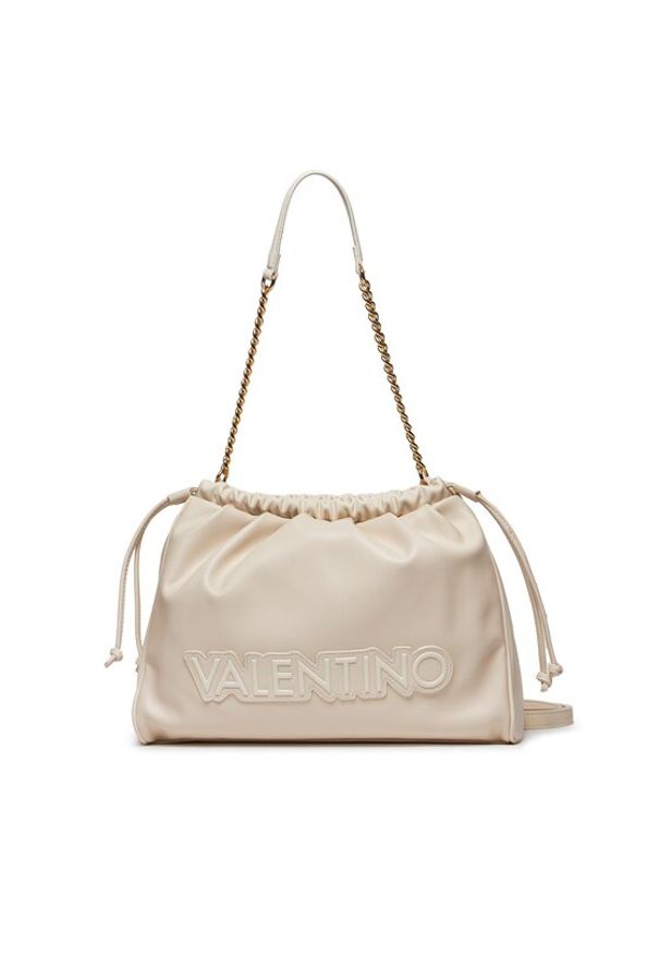 VALENTINO - Valentino Torebka Oxford Re VBS7LT02 Écru. Materiał: skórzane