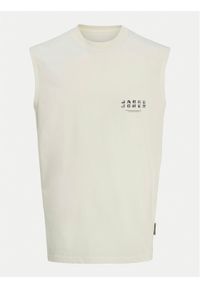 Jack & Jones - Jack&Jones Tank top Charge 12274740 Żółty Relaxed Fit. Kolor: żółty. Materiał: bawełna