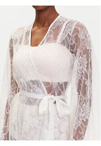 Hunkemöller Szlafrok Magdalena 302070 Biały. Kolor: biały. Materiał: syntetyk #3