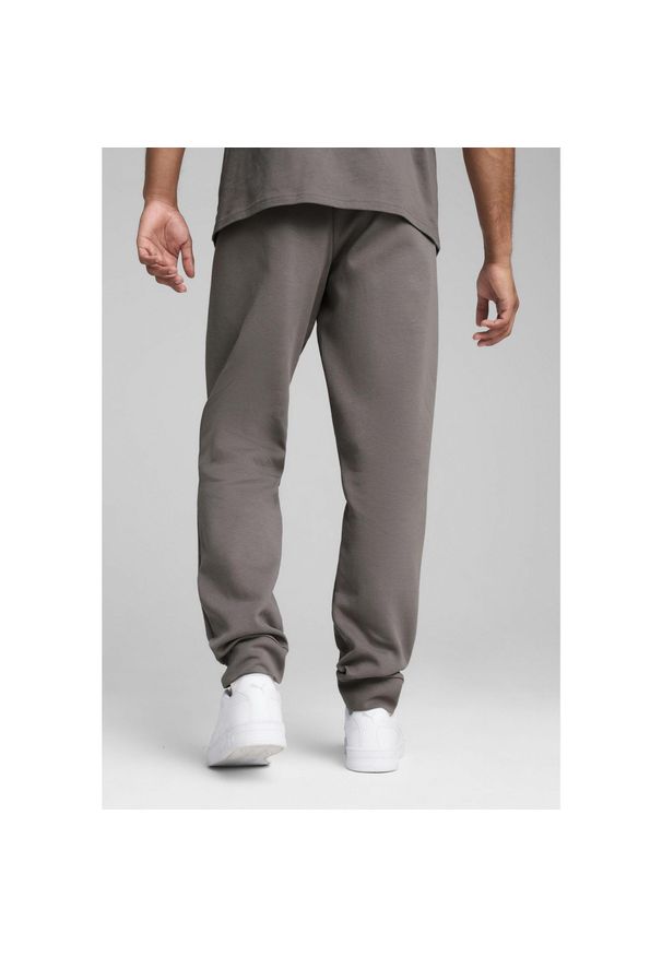 Puma - Męskie spodnie PUMATECH PUMA Cast Iron Gray. Kolor: szary. Materiał: dresówka