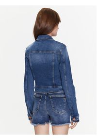 LTB Kurtka jeansowa Destin 60465 15386 Granatowy Slim Fit. Kolor: niebieski. Materiał: jeans, bawełna #4