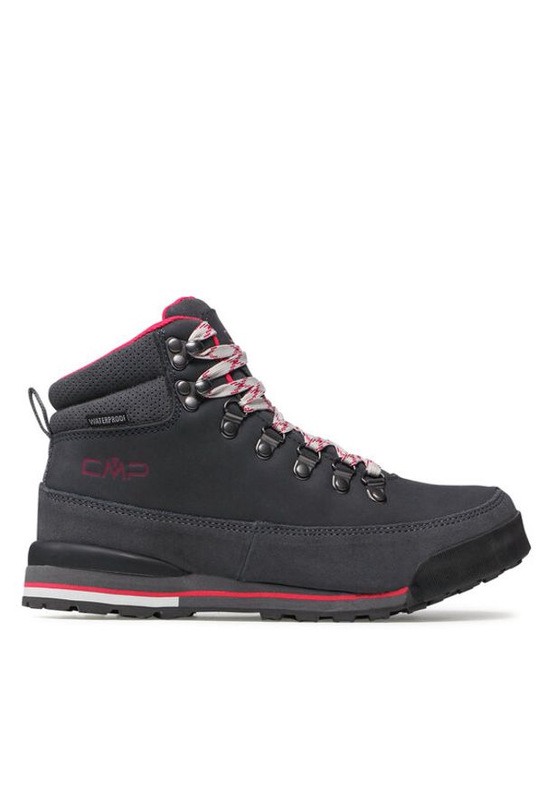 CMP Trekkingi Heka Wmn Hiking Shoes Wp 3Q49556 Szary. Kolor: szary. Materiał: skóra, nubuk