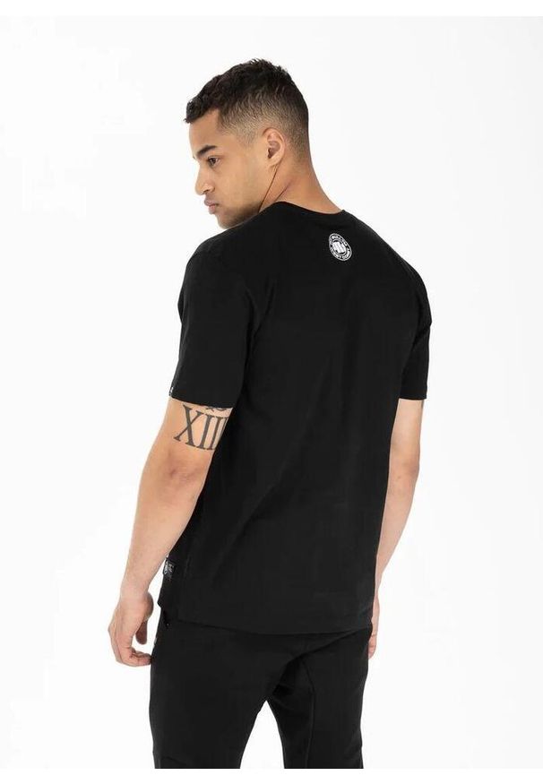 PITBULL - Koszulka bawełniana sportowy t-shirt dla dorosłych ADCC. Kolor: czarny, czerwony, wielokolorowy. Materiał: bawełna