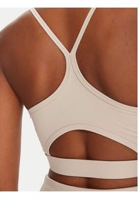 Reebok Biustonosz sportowy Reebok X Ewa Chodakowska RK25312CCW Beżowy. Kolor: beżowy. Materiał: syntetyk #2