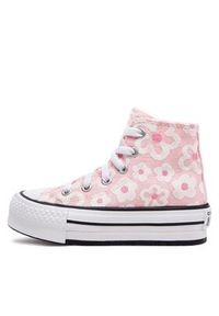 Converse Trampki Chuck Taylor All Star Lift Platform Floral Embroidery A06325C Różowy. Kolor: różowy #5
