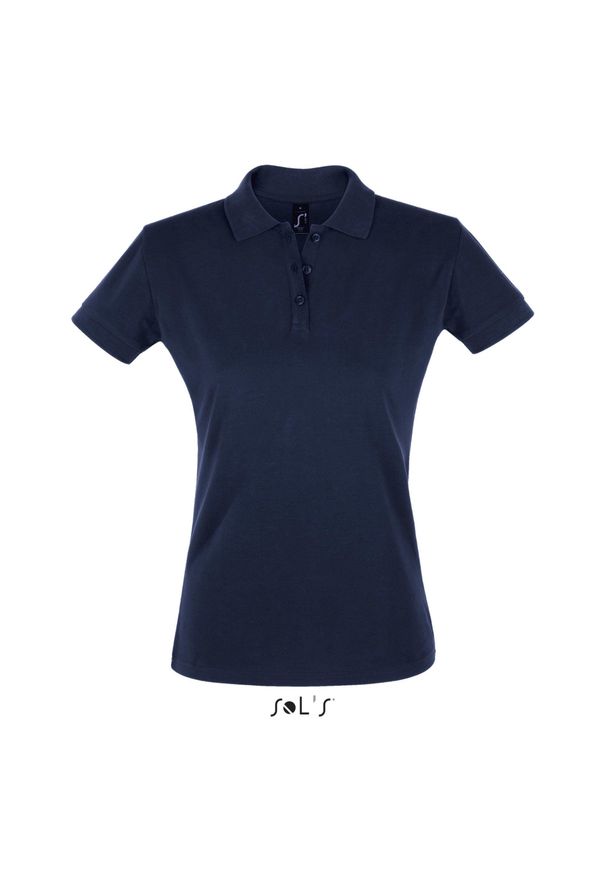 SOL'S - Damska koszulka polo Sol's Perfect. Typ kołnierza: polo. Kolor: niebieski