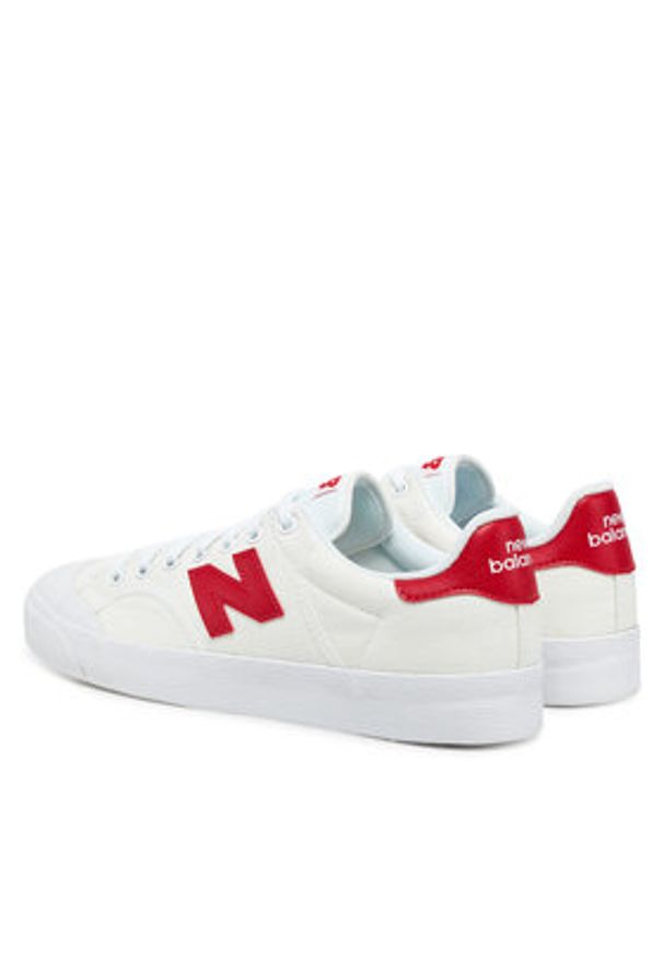 New Balance Trampki BB100CRD Biały. Kolor: biały. Materiał: materiał