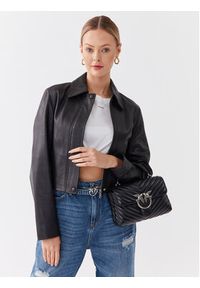 Pinko Torebka Love Lady Puff Mini Cl PE 23 PLTT 100044 A0GK Czarny. Kolor: czarny. Materiał: skórzane #3