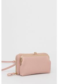 Sisley kopertówka kolor różowy. Kolor: różowy. Rodzaj torebki: na ramię #4