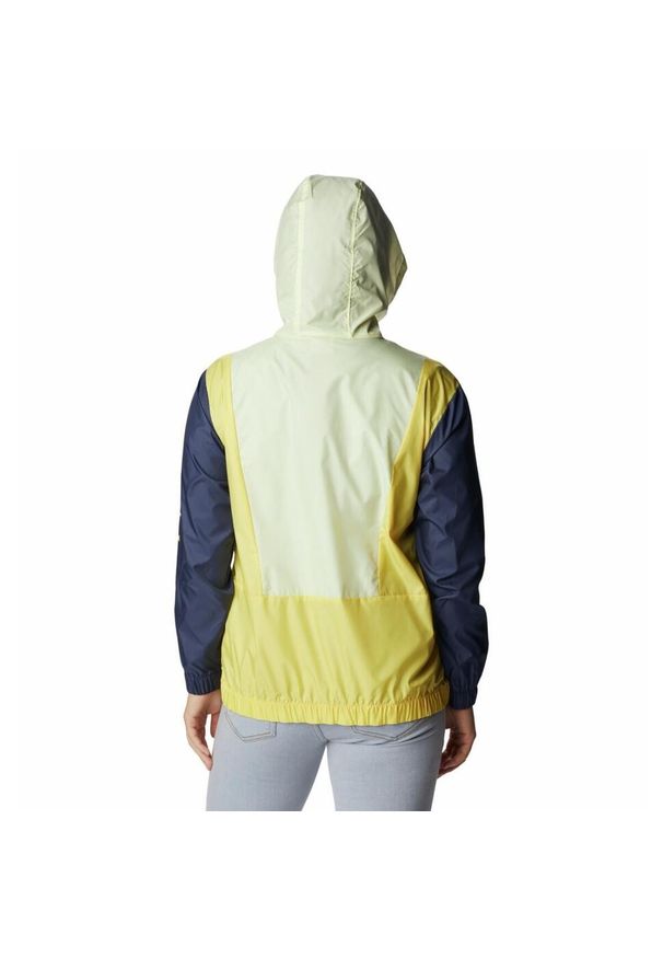 columbia - Kurtka wiatrówka damska Columbia Lily Basin Jacket. Kolor: żółty
