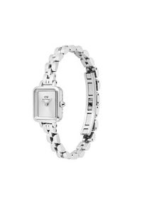 Daniel Wellington Zegarek Quadro Mini Arch DW00100844 Srebrny. Kolor: srebrny #6
