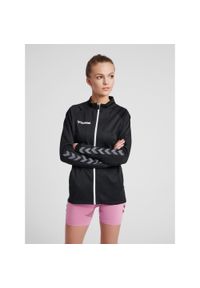 Bluza do piłki nożnej damska Hummel demi-zip hml AUTHENTIC. Kolor: biały, wielokolorowy, czarny