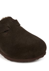 Birkenstock Klapki Boston Fur 1020567 Brązowy. Kolor: brązowy. Materiał: zamsz, skóra #5