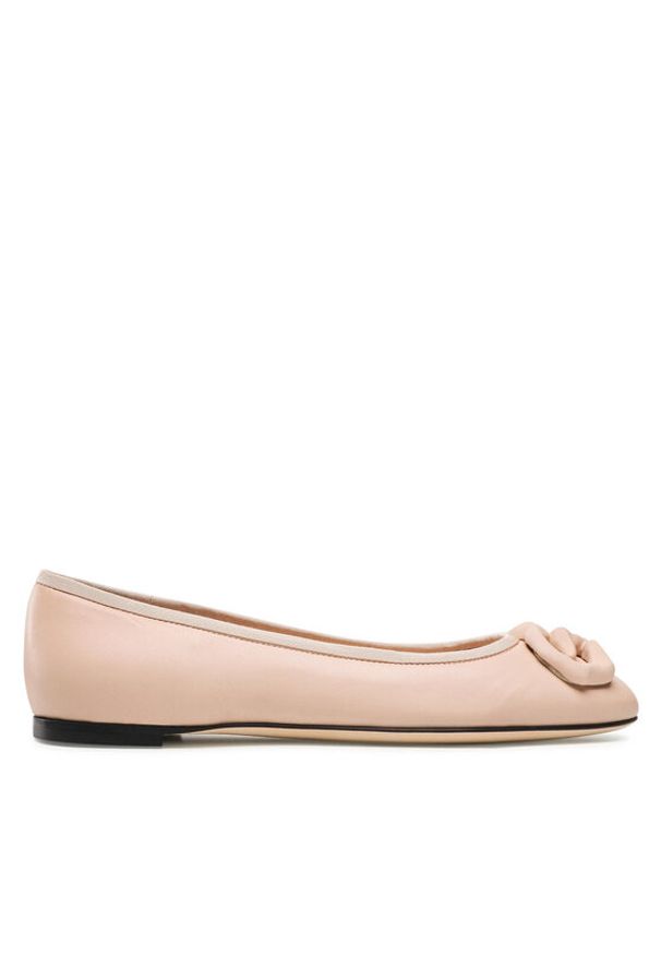 Giuseppe Zanotti - GIUSEPPE ZANOTTI Baleriny E260007 Różowy. Kolor: różowy. Materiał: skóra