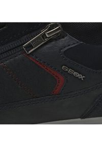 Geox Sneakersy U Renan A U254GA 0CL22 C4002 Granatowy. Kolor: niebieski. Materiał: skóra #4