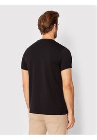 TOMMY HILFIGER - Tommy Hilfiger T-Shirt Core Stretch MW0MW27539 Czarny Slim Fit. Kolor: czarny. Materiał: bawełna #4