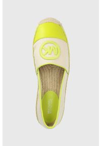 MICHAEL Michael Kors espadryle Kendrick kolor zielony 40S3KNFP1D. Nosek buta: okrągły. Kolor: zielony. Materiał: guma. Obcas: na obcasie. Wysokość obcasa: niski #3