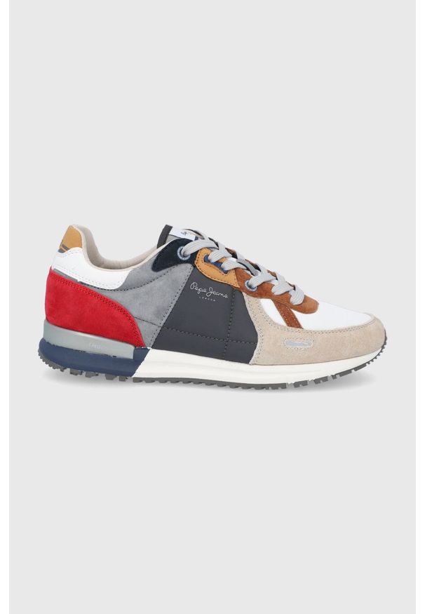 Pepe Jeans - Buty Tinker pro 309. Nosek buta: okrągły. Zapięcie: sznurówki. Materiał: guma