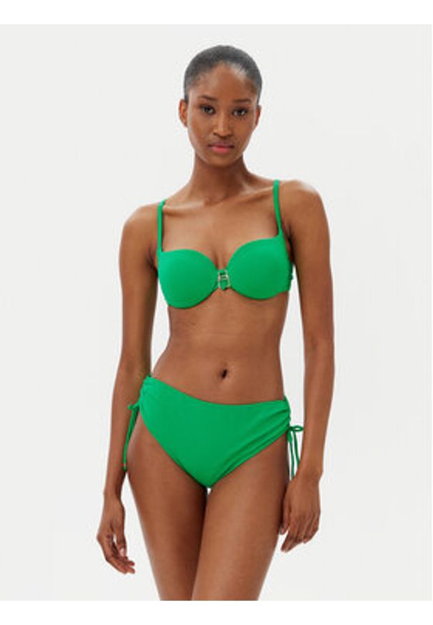 SELMARK - Selmark Góra od bikini BL417 Zielony. Kolor: zielony. Materiał: syntetyk