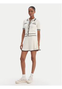 Guess Spódnica mini V6RD07 Z4652 Écru Regular Fit. Kolor: kremowy. Materiał: syntetyk, wiskoza #5