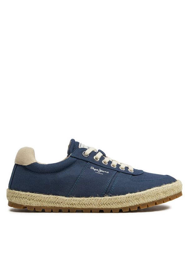 Espadryle Pepe Jeans. Kolor: niebieski. Styl: sportowy