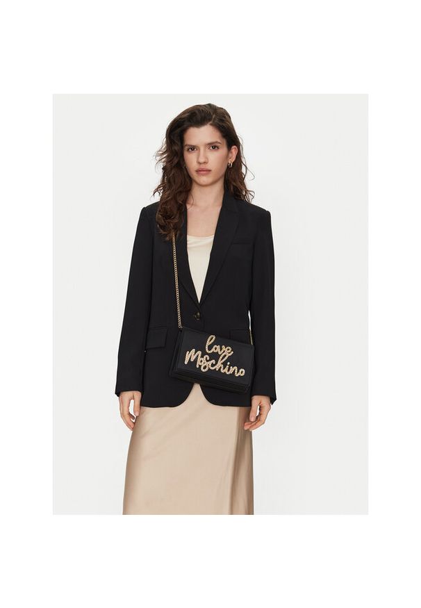 Love Moschino - Torebka LOVE MOSCHINO. Kolor: czarny