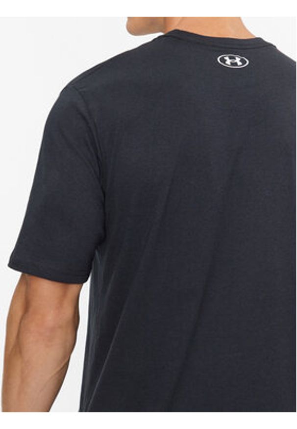 Under Armour T-Shirt Ua I Wll Ss 1379023 Czarny Loose Fit. Kolor: czarny. Materiał: bawełna