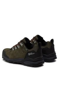 Jack Wolfskin Trekkingi Refugio Texapore Low M 4049851 Zielony. Kolor: zielony. Materiał: skóra, welur. Sport: turystyka piesza #7