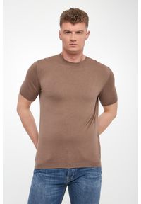 Liu Jo - T-shirt męski dzianinowy LIU JO. Materiał: dzianina #1