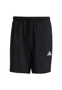 Adidas - Szorty Essentials 3-Stripes Chelsea. Kolor: biały, wielokolorowy, czarny. Materiał: materiał