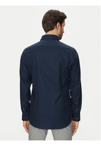 Michael Kors Koszula MD0MD91514 Granatowy Slim Fit. Kolor: niebieski. Materiał: bawełna #3