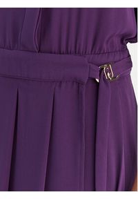 Liu Jo Sukienka koszulowa MF5145 T4241 Fioletowy Regular Fit. Kolor: fioletowy. Materiał: syntetyk. Typ sukienki: koszulowe #5