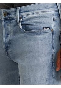 G-Star RAW - G-Star Raw Jeansy 3301 51003-D875 Niebieski Tapered Fit. Kolor: niebieski #3