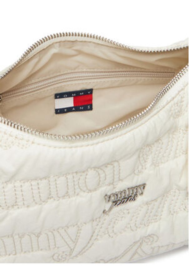Tommy Jeans Torebka Tjw Icon Aop Shoulder Bag AW0AW18467 Biały. Kolor: biały