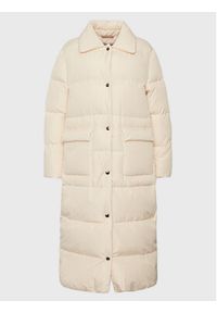 Peserico Easy Płaszcz zimowy M24434 Écru Regular Fit. Materiał: syntetyk. Sezon: zima #6